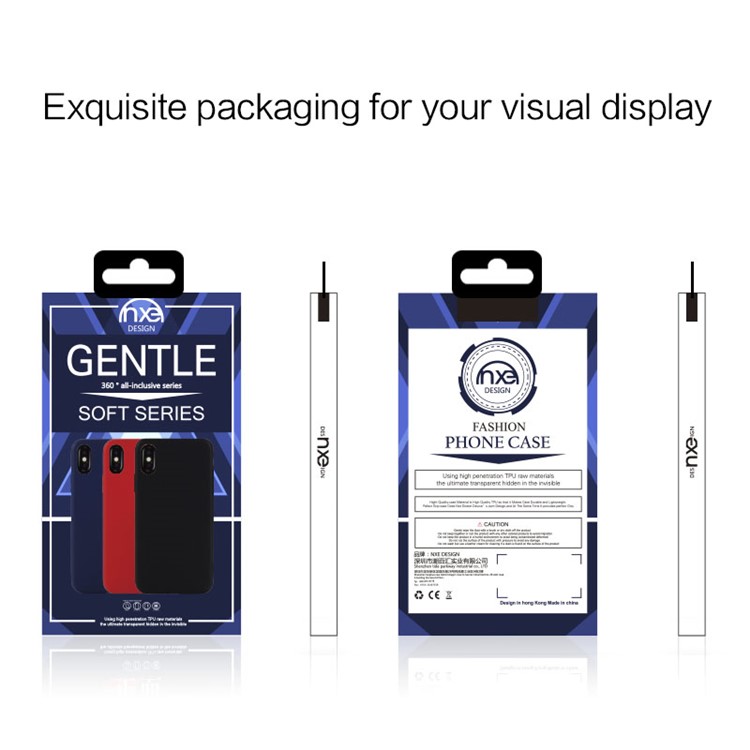 copertura Posteriore In TPU NXE Ultra-sottile Opaco Per Huawei P10 Lite - Rosso-6