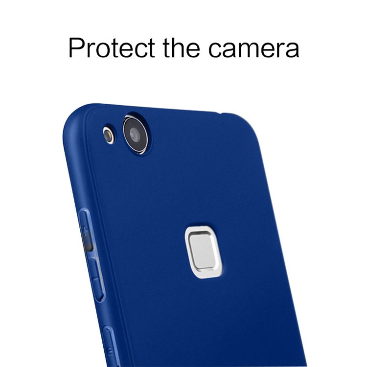 NXE Ultra-thin Matte TPU Back Shell for Huawei P10 Lite - Blue-3