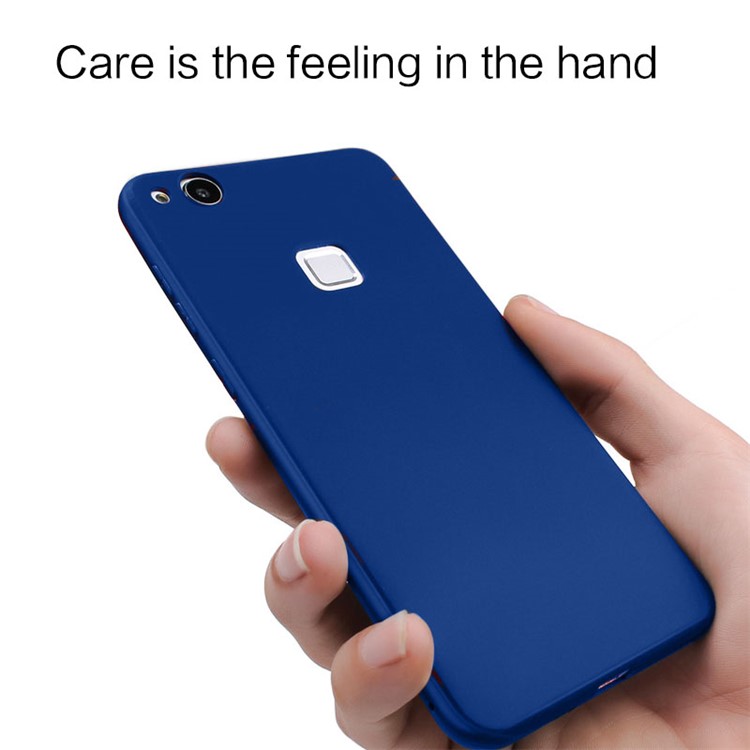 NXE Ultra-thin Matte TPU Back Shell for Huawei P10 Lite - Blue-5