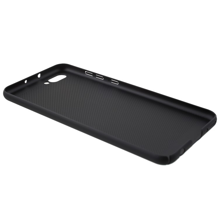 Hollow Mesh Heat Dissipation PC Cover for Huawei Honor V10 / View 10 - Black-6