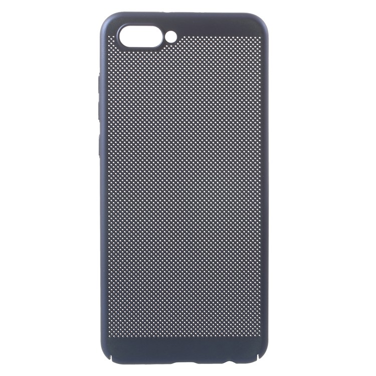 Hollow Mesh Heat Dissipation PC Mobile Phone Cover for Huawei Honor V10 / View 10 - Blue-1