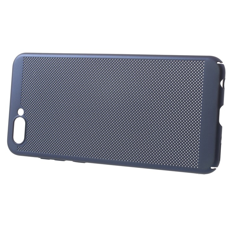 Hollow Mesh Heat Dissipation PC Mobile Phone Cover for Huawei Honor V10 / View 10 - Blue-2