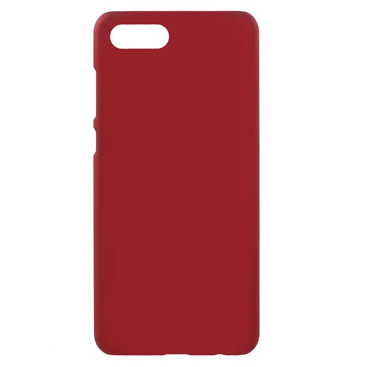 Rubberized PC Hard Shell for Huawei nova 2s - Red-1