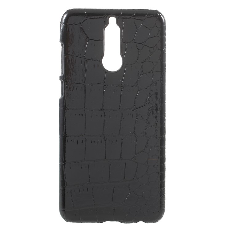 PU Leather Coated PC Mobile Phone Cell Phone Case for Huawei Mate 10 Lite / nova 2i / Maimang 6 / Honor 9i (India) - Crocodile Texture-1