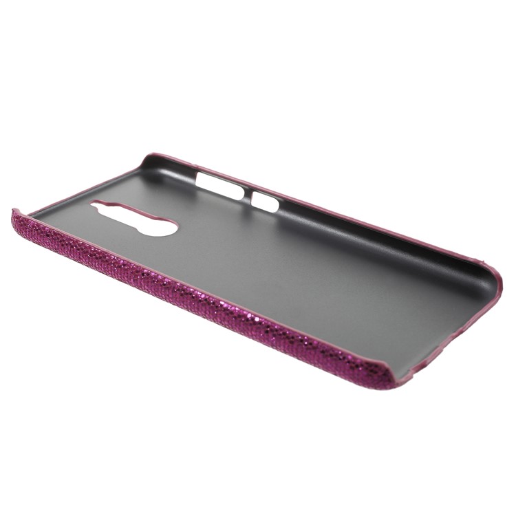 For Huawei Mate 10 Lite / nova 2i / Maimang 6 / Honor 9i (India) PU Leather Coated Plastic Phone Cover - Rose Sequins-3