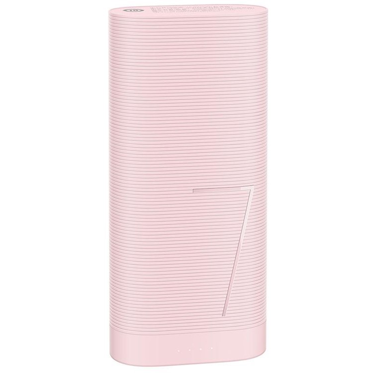 Huawei CP07 Single USB 2.0 Output Micro USB Input 6700mAh Mobile Power Bank with LED Indicator for iPhone iPad Samsung Huawei etc. - Pink-4