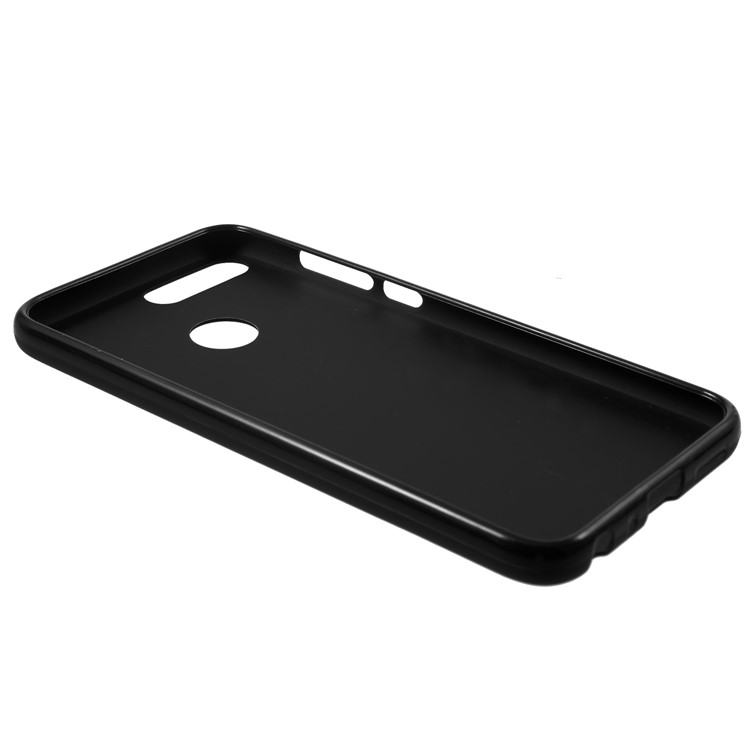 Double Sided Anti-fingerprint Matte TPU Case for Huawei Honor 9 Lite/Youth Edition - Black-5