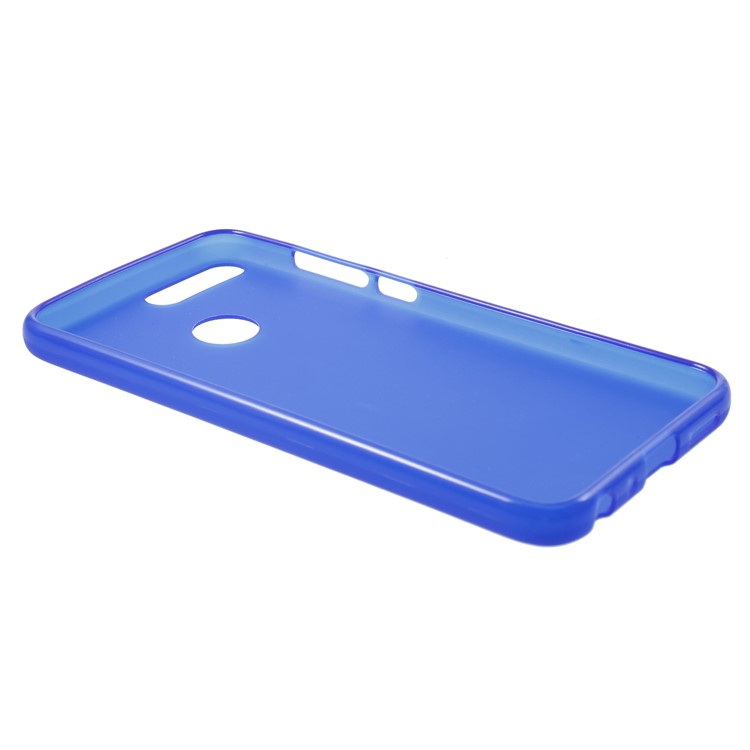 Double Sided Matte TPU Phone Cover for Huawei Honor 9 Lite/Youth Edition - Blue-3