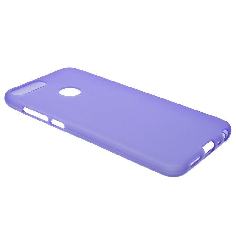 For Huawei Honor 9 Lite/Youth Edition Double Sided Matte Flexible TPU Protection Case - Purple-2