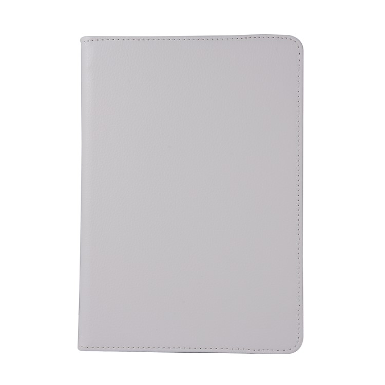 Litchi Texture 360 Degree Rotary Stand Leather Cover for Huawei MediaPad T3 10 9.6 inch - White-2