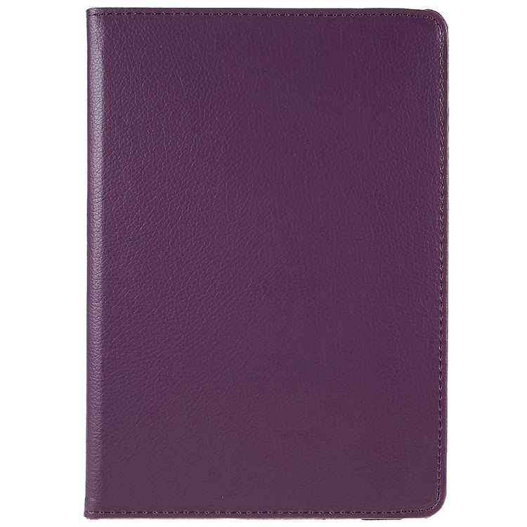Litchi Texture Rotary Stand Leather Tablet Shell Case for Huawei MediaPad T3 10 9.6 inch - Purple-2