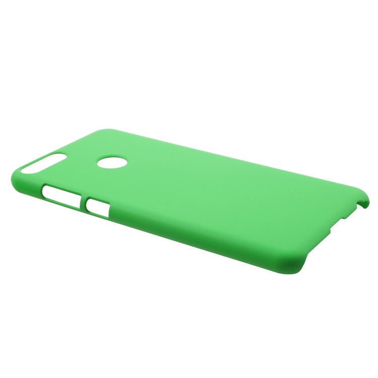 Para Huawei P Smart / Enjoy 7S Rubberized PC Phone Capa De Capa Móvel Rígida - Verde-2