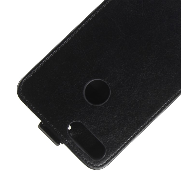 Crazy Horse Vertical Flip Leather Case with Card Slot for Huawei Honor 9 Lite / Honor 9 Youth Edition - Black-3