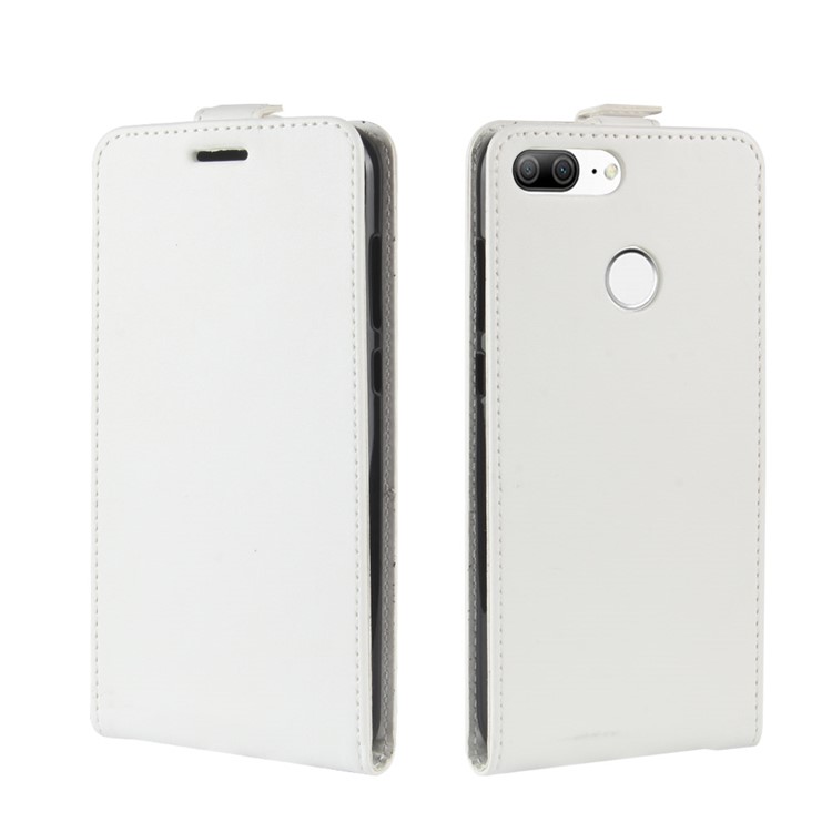 Crazy Horse Vertical Flip Leather Cover for Huawei Honor 9 Lite / Honor 9 Youth Edition - White-2