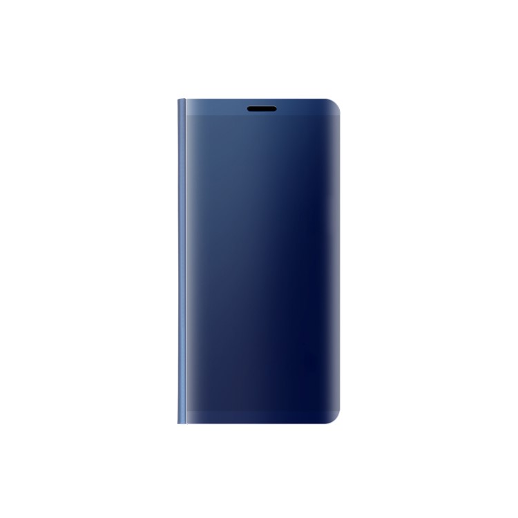Plated Mirror Surface Leather Stand Mobile Phone Case for Huawei Mate 10 Pro - Blue-1