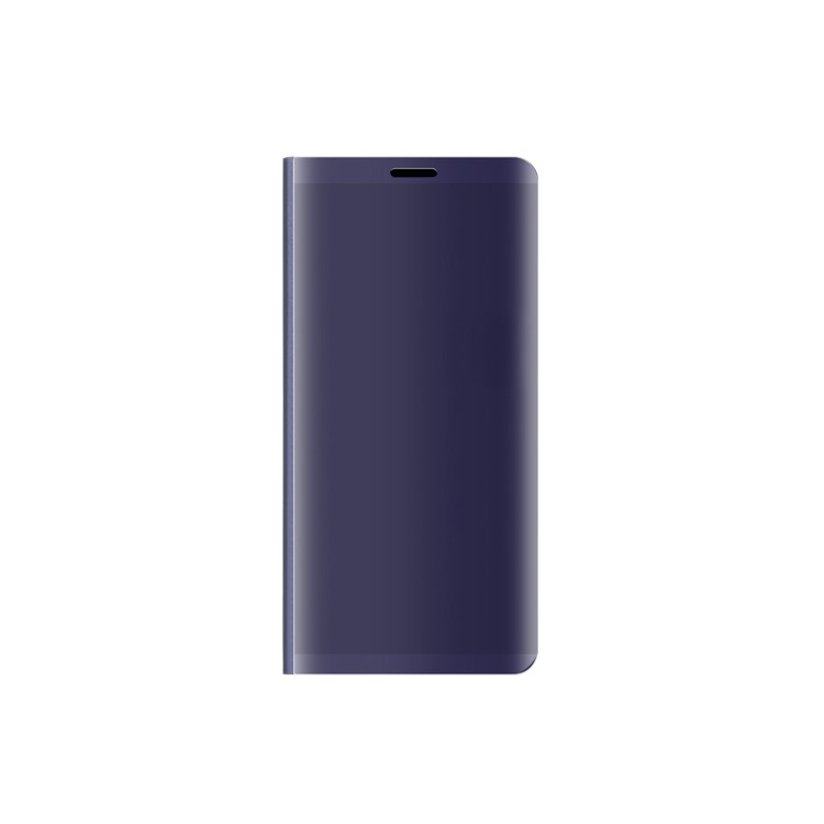 Plated Mirror Surface Leather Stand Mobile Phone Cover for Huawei Mate 10 Pro - Purple-1