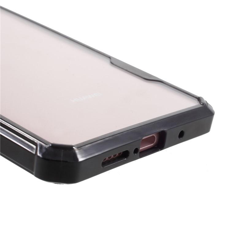 Drop-resistant PC + TPU Hybrid Phone Case for Huawei Mate 10 - Black-5