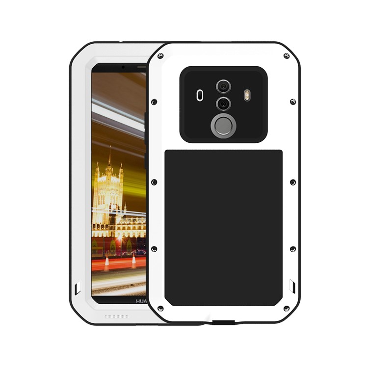 LOVE MEI Shockproof Drop-proof Dustproof Mobile Casing for Huawei Mate 10 Pro - White-1