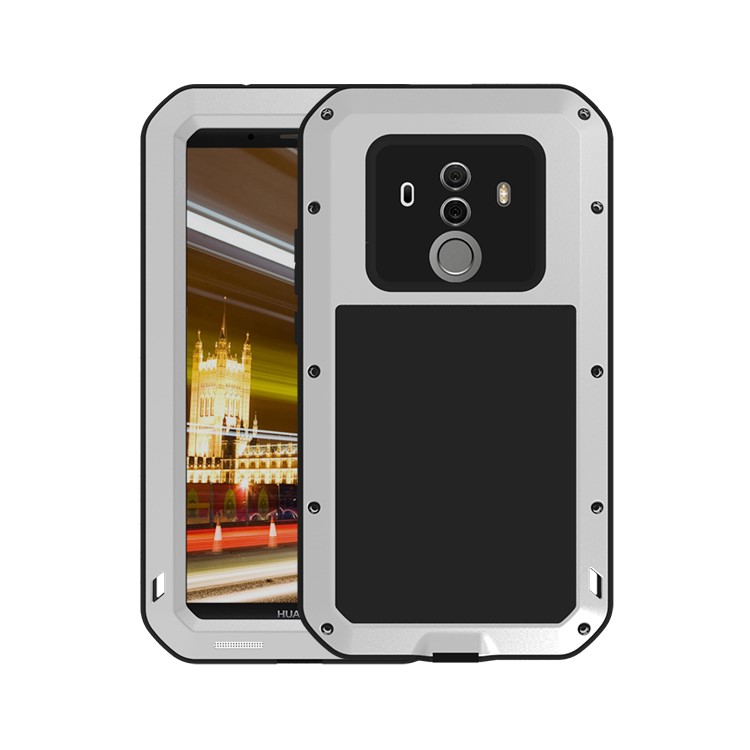 LOVE MEI Shockproof Drop-proof Dustproof Mobile Case Cover for Huawei Mate 10 Pro - Silver-1