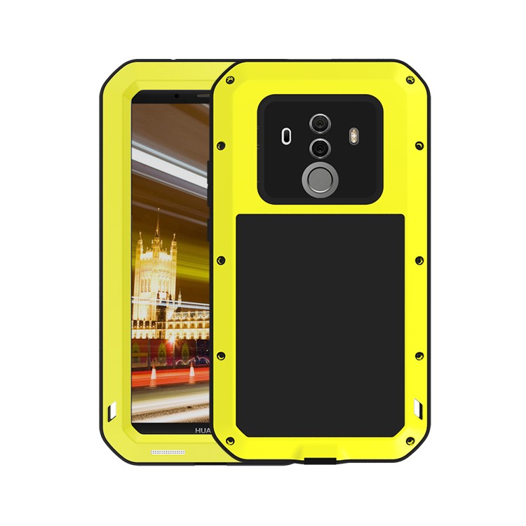 LOVE MEI Shockproof Drop-proof Dustproof Mobile Accessory Case for Huawei Mate 10 Pro - Yellow-1