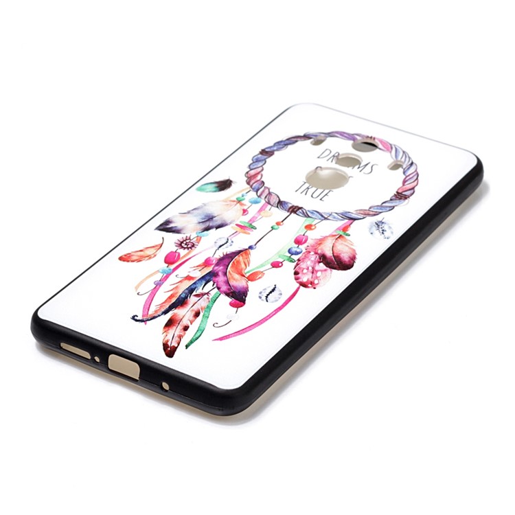 Patterned Thin TPU Cover for Huawei Mate 10 Pro - Dreams Come True and Dream Catcher-2