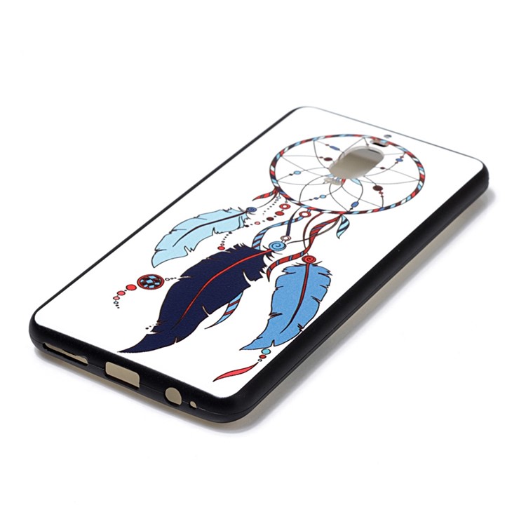 Pattern Printing TPU + PC Hybrid Mobile Phone Case for Huawei Mate 9 Pro - Blue Dream Catcher-2