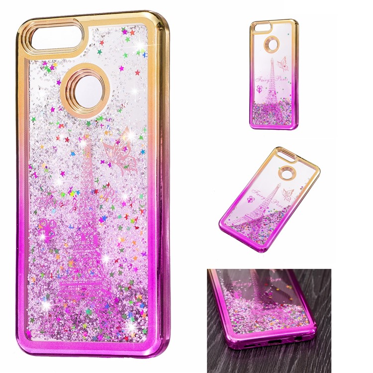 Shell Mobile TPU Mobile Pour Huawei Honor 7X - Tour Eiffel-1