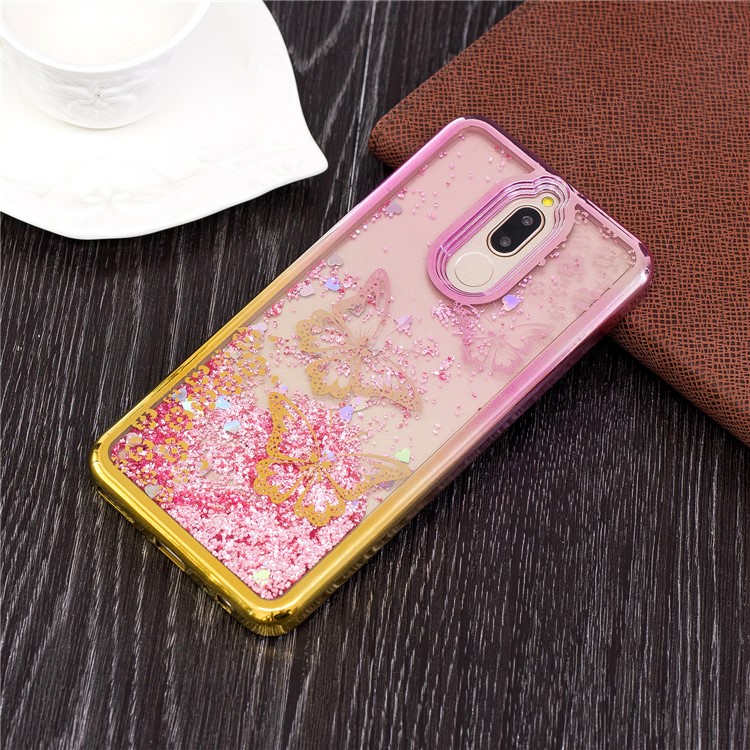 Shell Móvel Dinâmico De TPU Para Banheiras Rápidas Para Huawei Mate 10 Lite / Honra 9i (india) - Borboletas-6