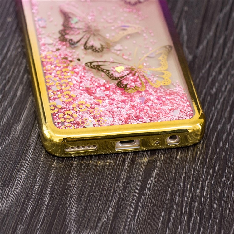Shell Móvel Dinâmico De TPU Para Banheiras Rápidas Para Huawei Mate 10 Lite / Honra 9i (india) - Borboletas-8