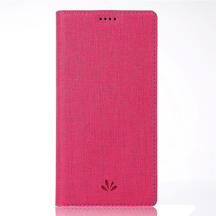 VILI DMX Cross Texture Card Holder Leather Stand Shell for Huawei Honor 9 Lite/Honor 9 Youth Edition - Rose-2