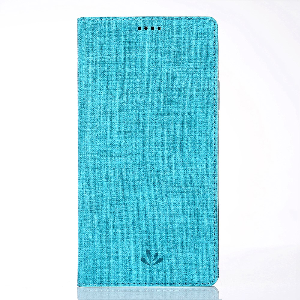 VILI DMX Cross Textre Carder Hauter Courture Chemps Mobile Thelo Mobiles Pour Huawei Honne 9 Lite / Honor 9 Youth Edition - Bleu