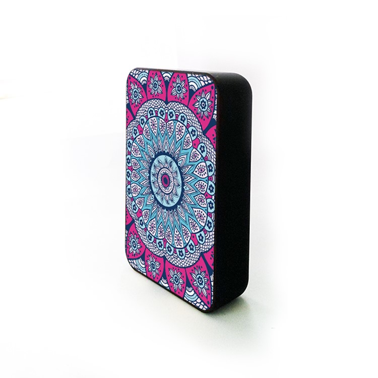 Cartoon Series Portable 10000mAh Power Bank for Samsung, iPhone, Huawei etc. - Mandala Pattern-3