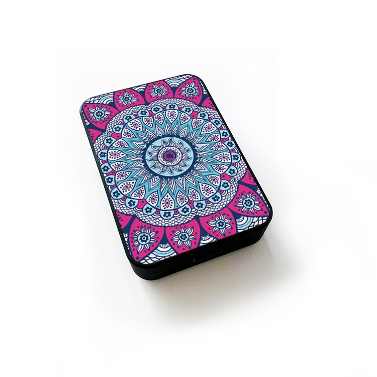 Cartoon Series Portable 10000mAh Power Bank for Samsung, iPhone, Huawei etc. - Mandala Pattern-6