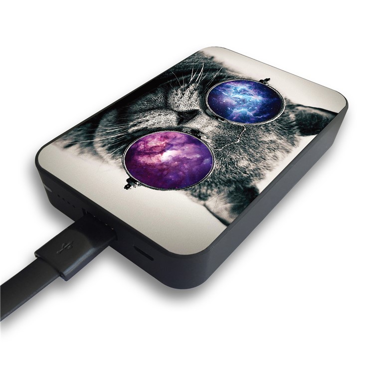 Cartoon Series Portable 10000mAh Power Bank for Samsung, iPhone, Huawei etc. - Cute Cat-4