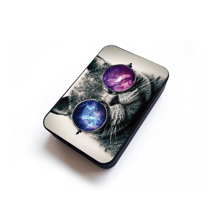 Cartoon Series Portable 10000mAh Power Bank for Samsung, iPhone, Huawei etc. - Cute Cat-5