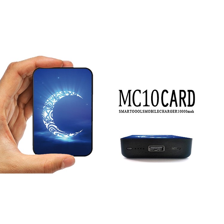 Cartoon Series 10000mAh 2.1A Portable Power Bank for Samsung, iPhone, Huawei etc. - Moon-13