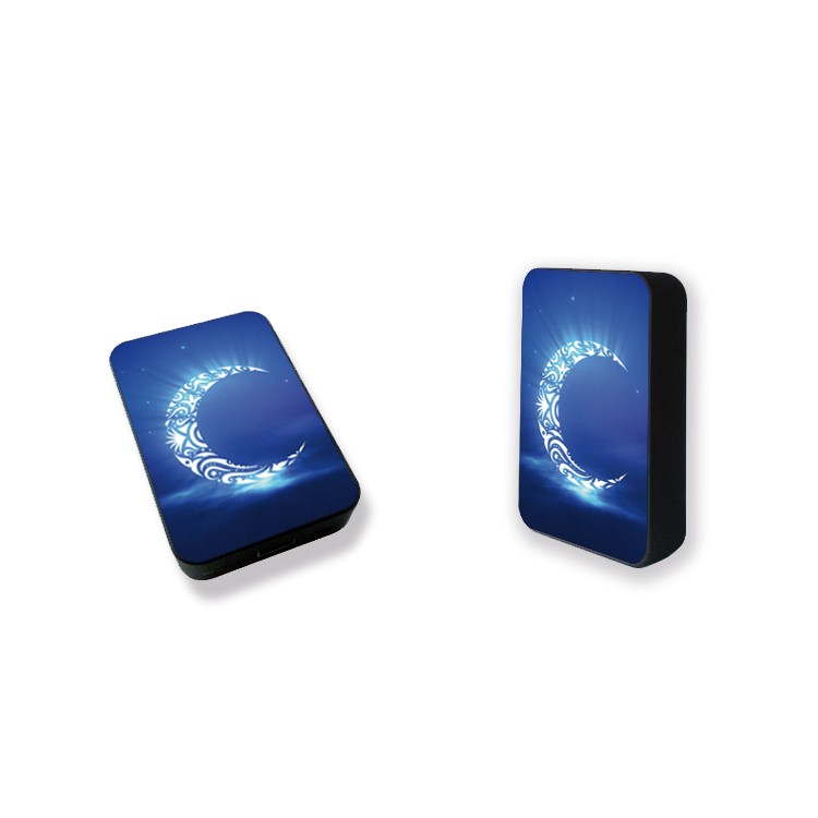 Cartoon Series 10000mAh 2.1A Portable Power Bank for Samsung, iPhone, Huawei etc. - Moon-15