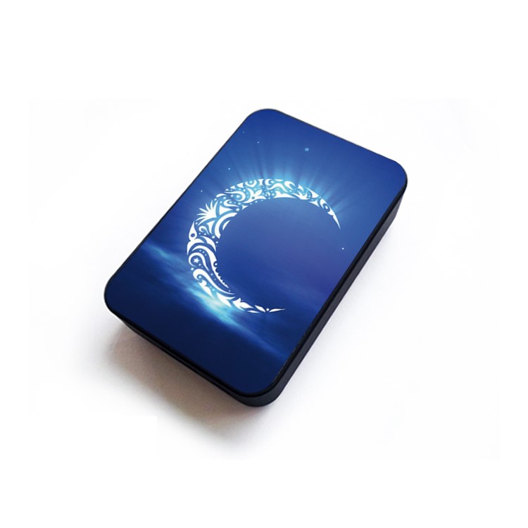 Cartoon Series 10000mAh 2.1A Portable Power Bank for Samsung, iPhone, Huawei etc. - Moon-5