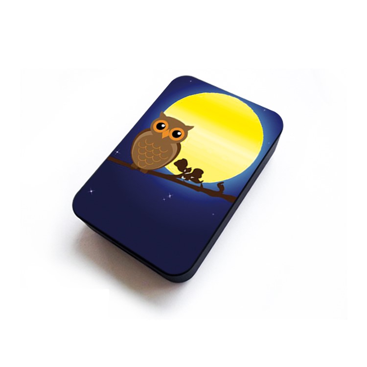 Cartoon Series Portable 10000mAh Power Bank for Samsung, iPhone, Huawei etc. - Owl on the Branch-5