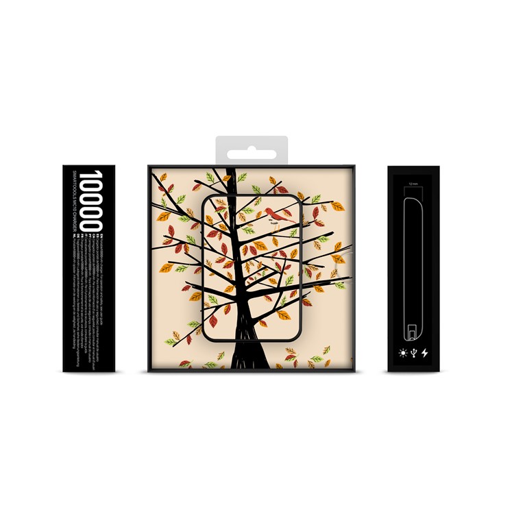 Cartoon Series Portable 10000mAh Universal Power Bank for Samsung, iPhone, Huawei etc. - Tree-10