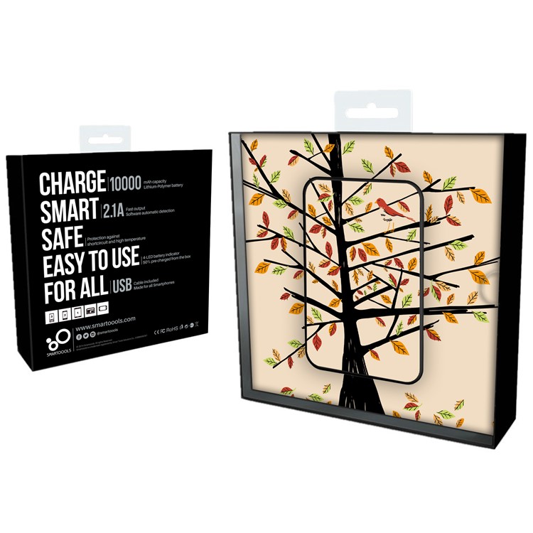 Cartoon Series Portable 10000mAh Universal Power Bank for Samsung, iPhone, Huawei etc. - Tree-11