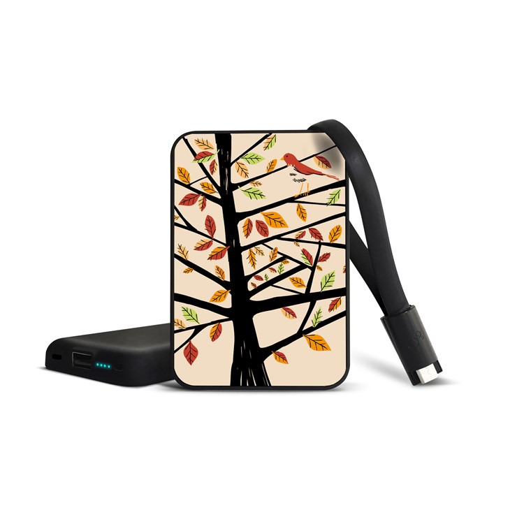 Cartoon Series Portable 10000mAh Universal Power Bank for Samsung, iPhone, Huawei etc. - Tree-2