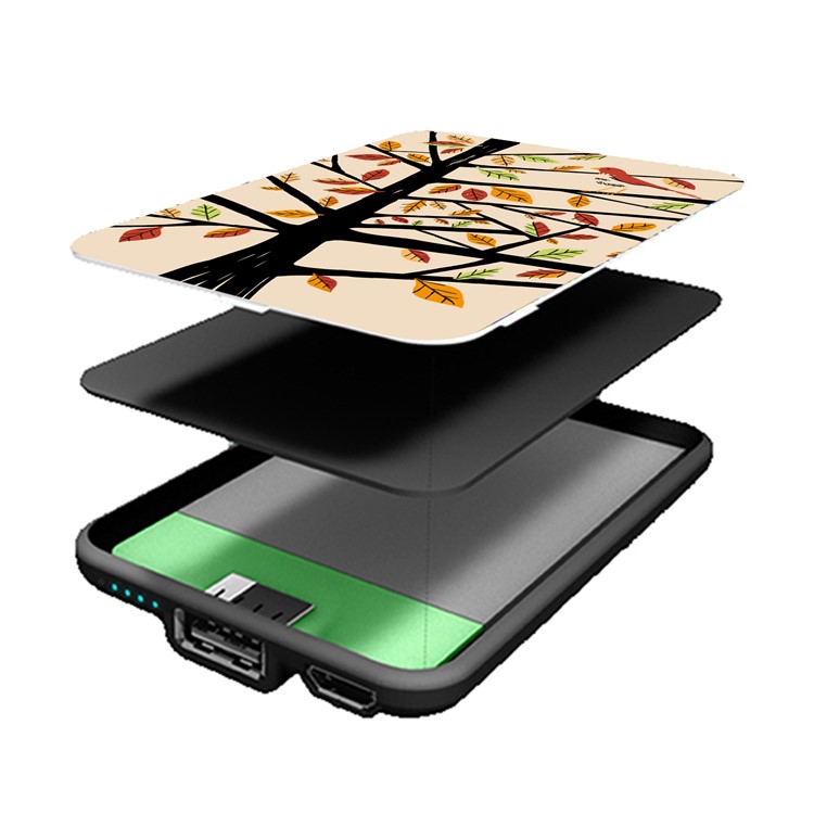 Cartoon Series Portable 10000mAh Universal Power Bank for Samsung, iPhone, Huawei etc. - Tree-6