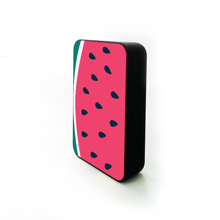 Cartoon Series Portable 10000mAh 2.1A Li-polymer Power Bank for Samsung, iPhone, Huawei etc. - Watermelon-3
