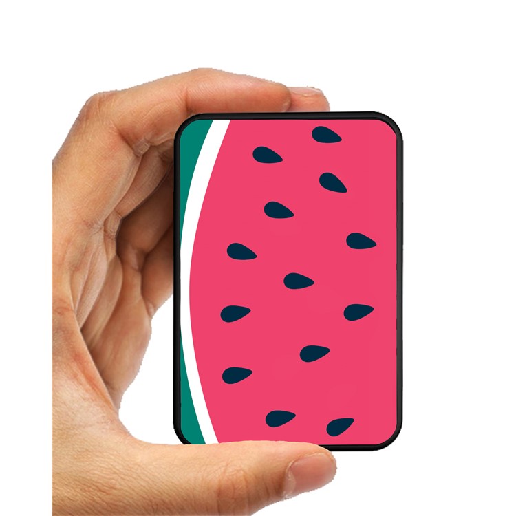 Cartoon Series Portable 10000mAh 2.1A Li-polymer Power Bank for Samsung, iPhone, Huawei etc. - Watermelon-9