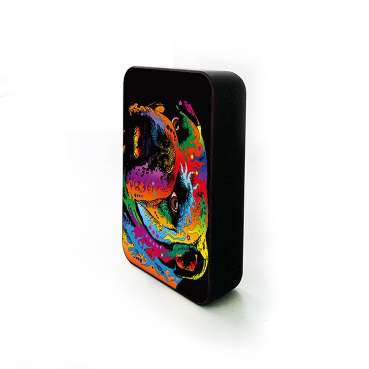 Cartoon Series 10000mAh Portable Travel Power Bank - Colorful Dog-3