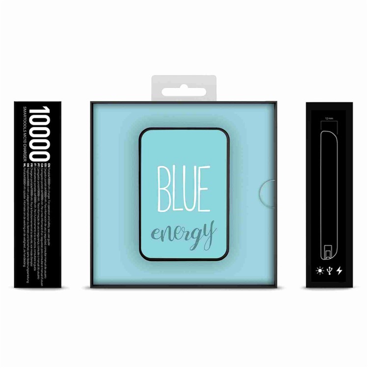 Cartoon Series 10000mAh Portable Travel Power Bank - Blue Energy-11
