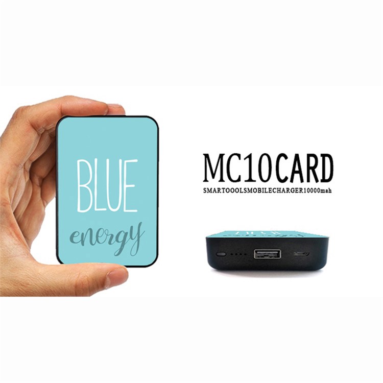 Cartoon Series 10000mAh Portable Travel Power Bank - Blue Energy-9