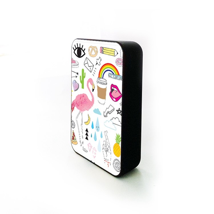 Cartoon Series 10000mAh Portable Travel Power Bank - Flamingo-3