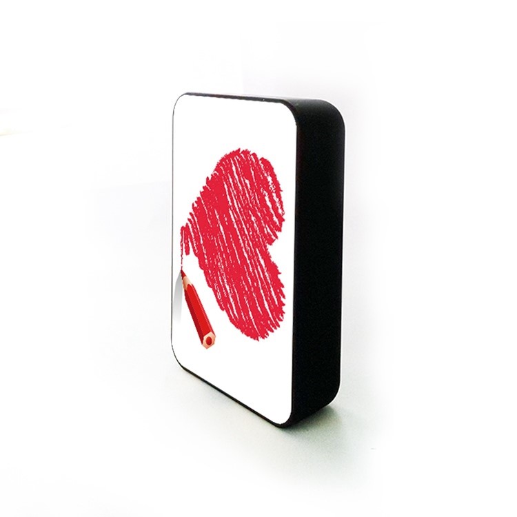 Cartoon Series 10000mAh Portable Travel Power Bank - Love Heart Drawing-3